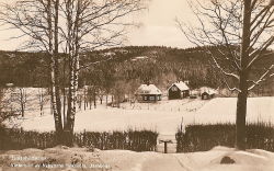 Nora, Järnboås Vinterbild av Nyhyttans Folkskola Nora, Järnboås Vinterbild av Nyhyttans Folkskola