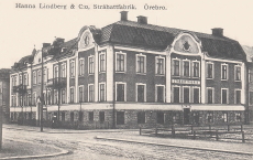 Örebro, Hanna Lindberg & C:o, Stråhattfabrik 1909 Örebro, Hanna Lindberg & C:o, Stråhattfabrik 1909