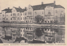 Örebro, Widegrenska Pensionatet för Ålderstigna i Elgströmska Villakvarteret 1909