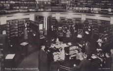 Örebro Stadsbiblioteket, Utlåningshallen 1954