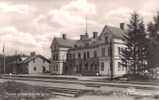 Örebro, Fjugesta Järnvägshotell och Station 1938 Örebro, Fjugesta Järnvägshotell och Station 1938
