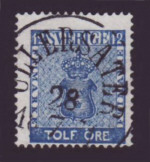 Ullersäters Frimärke 28/7 1874 Ullersäters Frimärke 28/7 1874