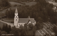 Örebro, Flygfoto av Hidinge Kyrka