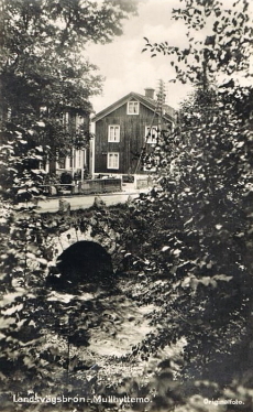 Örebro, Landsvägsbron Mullhyttemo 1932 Örebro, Landsvägsbron Mullhyttemo 1932