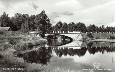 Örebro, Svartån vid Kvistbro 1943 Örebro, Svartån vid Kvistbro 1943