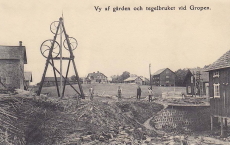 Örebro, Vy af gården och Tegelbruket vid Gropen Örebro, Vy af gården och Tegelbruket vid Gropen