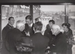 Gustav V med bröder ,invigning av Katarinahissen 1936 Gustav V med bröder ,invigning av Katarinahissen 1936