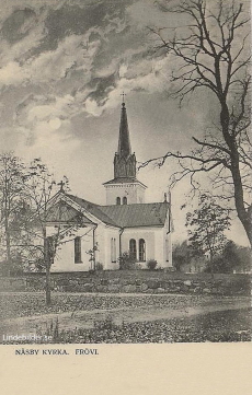 Näsby Kyrka. Frövi 1908