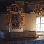 Nora Järnboås Kyrka Interiör 1970 Nora Järnboås Kyrka Interiör 1970