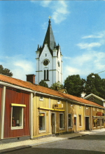 Nora Stad, Storgatan och Kyrkan 1992 Nora Stad, Storgatan och Kyrkan 1992