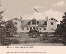 Nora, Hitorp sedt från Parken 1902 Nora, Hitorp sedt från Parken 1902