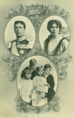 Gustav VI Adolf med familj Gustav VI Adolf med familj