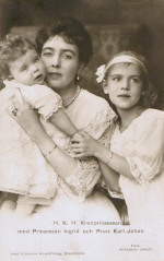 Karl Johan, Margaret och Ingrid 1920 Karl Johan, Margaret och Ingrid 1920