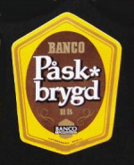 Kopparbergs  Bryggeri Banco  Påsk brygd klass II b