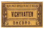 Örebro, Norlings Bryggeriaktiebolag, Vichyvatten Örebro, Norlings Bryggeriaktiebolag, Vichyvatten