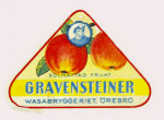 Örebro Bryggeri, Wasa Solmättad frukt Gravensteine Örebro Bryggeri, Wasa Solmättad frukt Gravensteine