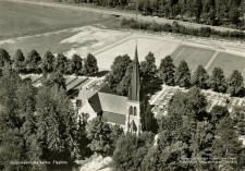 Guldsmedshytte Kyrka, Flygfoto 1959