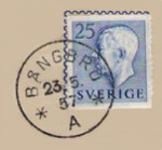 Bångbro Frimärke 23/5 1957 Bångbro Frimärke 23/5 1957