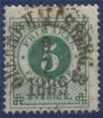 Örebro Frimärke 9/7 1889