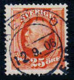Örebro Frimärke 12/9 1906 Örebro Frimärke 12/9 1906