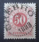 Örebro Frimärke 26/11 1889 Örebro Frimärke 26/11 1889
