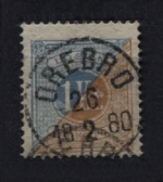 Örebro Frimärke 26/2 1880 Örebro Frimärke 26/2 1880