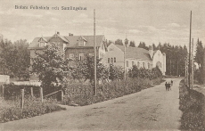 Karlskoga, Bofors Folkskola och Samlingshus 1915 Karlskoga, Bofors Folkskola och Samlingshus 1915