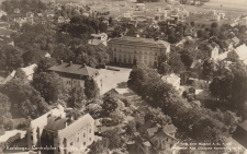 Karlskoga Centralplan från Flygplan 1974