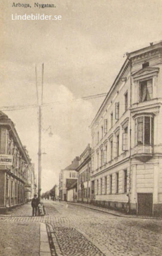 Arboga Nygatan 1920 Arboga Nygatan 1920
