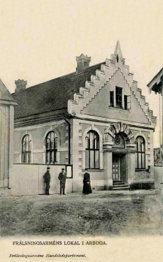 Arboga Frälsningsarmens Lokal 1904 Arboga Frälsningsarmens Lokal 1904