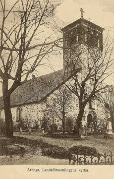 Arboga Landsförsamlingens Kyrka 1923