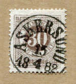 Askersund Frimärke 15/4 1882 Askersund Frimärke 15/4 1882