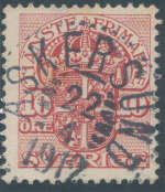 Askersund Frimärke 22/4 1912 Askersund Frimärke 22/4 1912