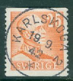Karlskoga Frimärke 19/9 1942 Karlskoga Frimärke 19/9 1942