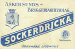 Askersunds Bryggeri Sockerdricka