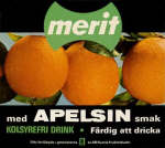 Kumla. AB Fruktindustri, Merit Apelsin Kumla. AB Fruktindustri, Merit Apelsin