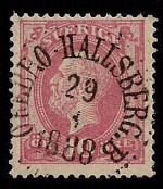 Hallsbergs Frimärke 29/4 1888 Hallsbergs Frimärke 29/4 1888
