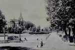Askersund, Hamnen och Landskyrkan 1912 Askersund, Hamnen och Landskyrkan 1912