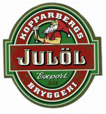 Kopparbergs Bryggeri Julöl Export klass III Kopparbergs Bryggeri Julöl Export klass III