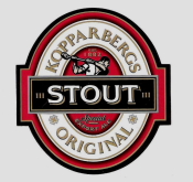 Kopparbergs Bryggeri, Stout, Special Export Ale, Klass III Kopparbergs Bryggeri, Stout, Special Export Ale, Klass III