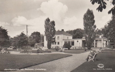 Lindesberg, Järnvägsparken och Stationen 1948 Lindesberg, Järnvägsparken och Stationen 1948