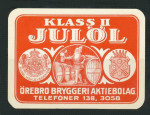 Örebro Bryggeri AB,  JulÖl Klass II