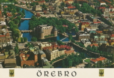 Flygbild över Örebro
