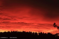 Färgrik himmel