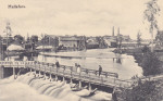 Hällefors Bruket Gångbron 1909 Hällefors Bruket Gångbron 1909