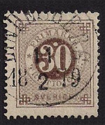 Lindesberg Frimärke 11/2 1879 Lindesberg Frimärke 11/2 1879
