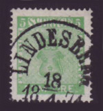 Lindesbergs Frimärke 18/4 1874 Lindesbergs Frimärke 18/4 1874