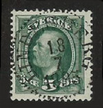 Lindesbergs Frimärke 18/7 1895