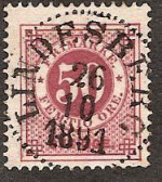 Lindesbergs Frimärke 26/10 1891 Lindesbergs Frimärke 26/10 1891