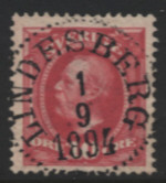 Lindesbergs Frimärke 1/9 1894 Lindesbergs Frimärke 1/9 1894